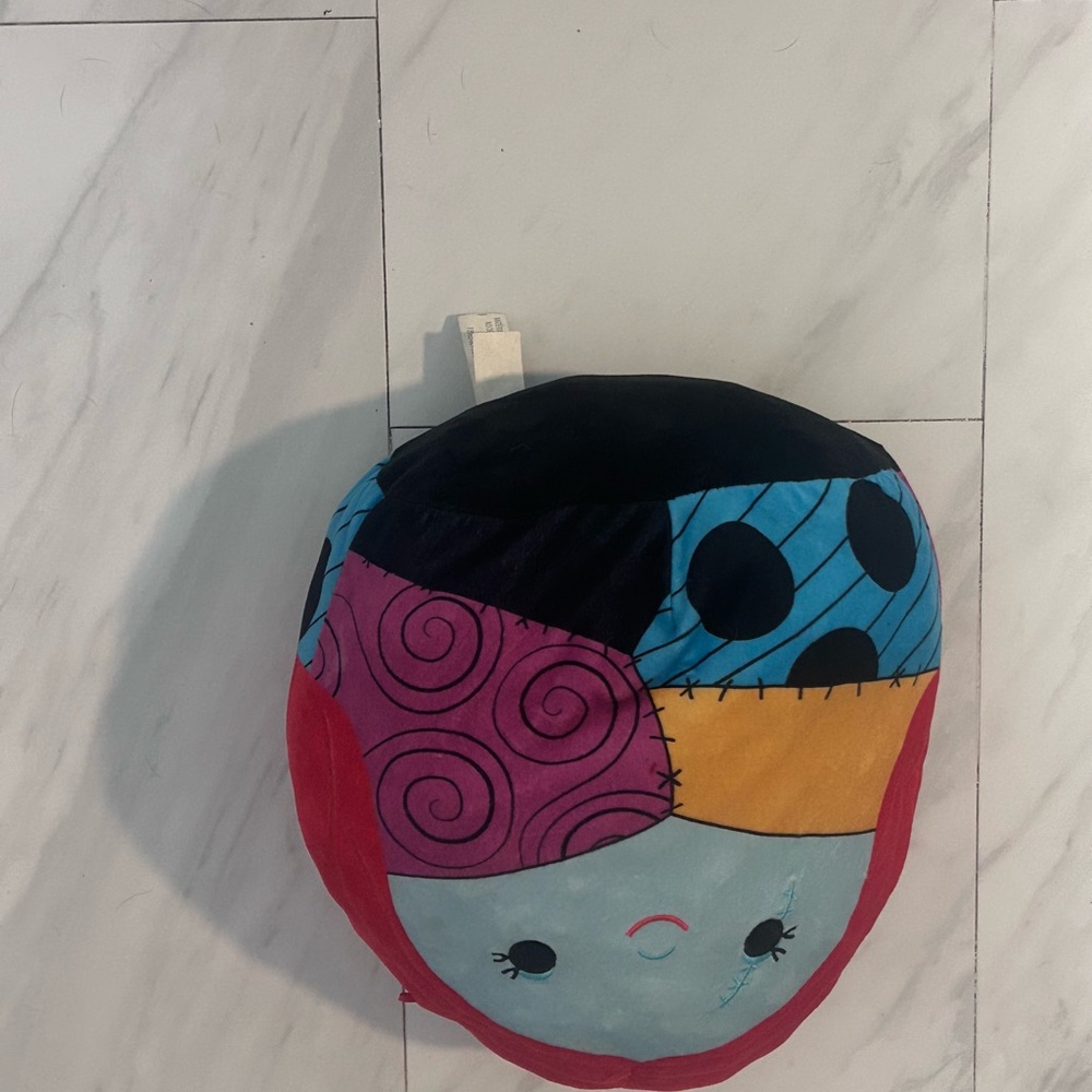 Squishmallows Patchwork Stuffed Animal - Red, Blue, Yellow, Black